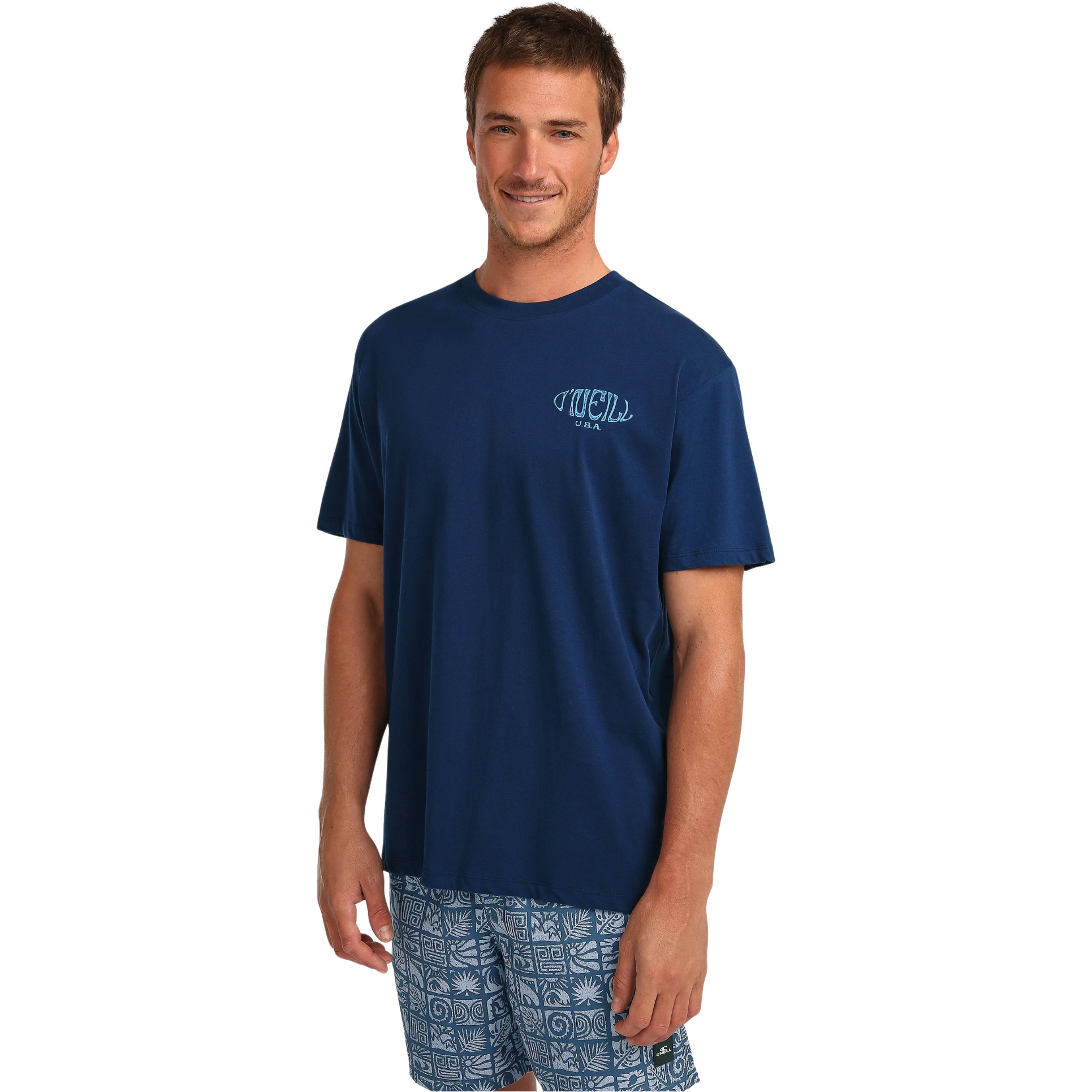 2026 O'Neill Herre Kasse Logo T-shirt 2850353 - English Evening